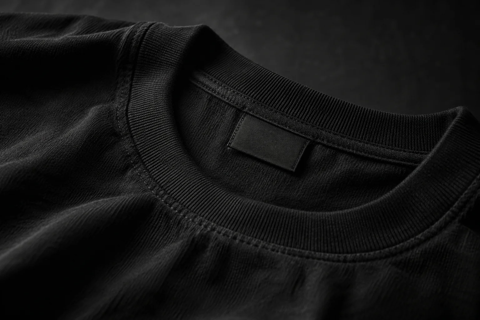Cuello de camiseta Elitex, algodón premium